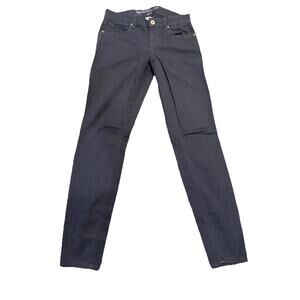 Arizona Jean Company Women's Cotton Blend Stretch Pants Navy Blue Size 1
